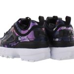 Fila Disruptor Ii Midnight Garden Womens Shoes Size 9, Color: Black/Purple/Blue